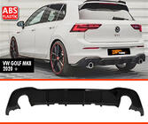 Volkswagen Golf 8 2019– Bakdiffuser DPT V-1 (blank svart) foto 1