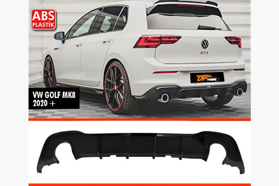 Volkswagen Golf 8 2019– Bakdiffuser DPT V-1 (blank svart) Image