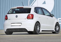 Volkswagen Polo 2010–2017 Bakdiffusor DPT (2010-2013, svart högglans) foto 2