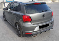Volkswagen Polo 2010–2017 Bakre diffuser DPT (2014-2017, blanksvart) foto 4