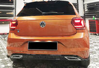 Volkswagen Polo 2017– Bakdiffusor DPT V-3 (blank svart) foto 4