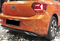 Volkswagen Polo 2017– Bakdiffusor DPT V-3 (blank svart) foto 3