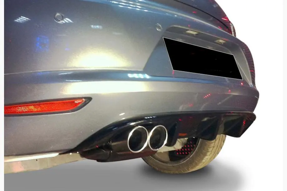 Volkswagen Scirocco 2008–2017 Bakre diffuser DPT V-3 (2008-2013, blanksvart) Image