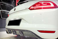 Volkswagen Scirocco 2008–2017 Bakre diffuser DPT V-5 (2014-2017, glanssvart) foto 3