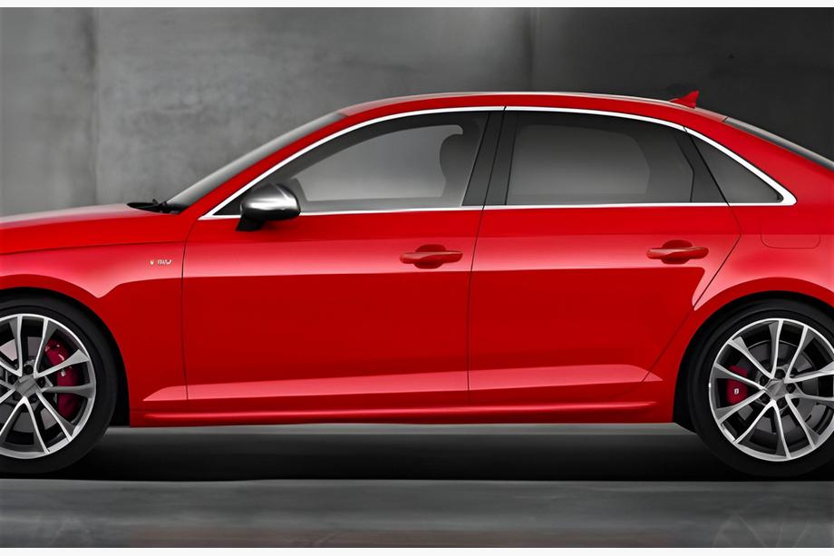 Audi A4 B8 2007–2015 Sidokjolar DPT V-2 (svart högglans) Image