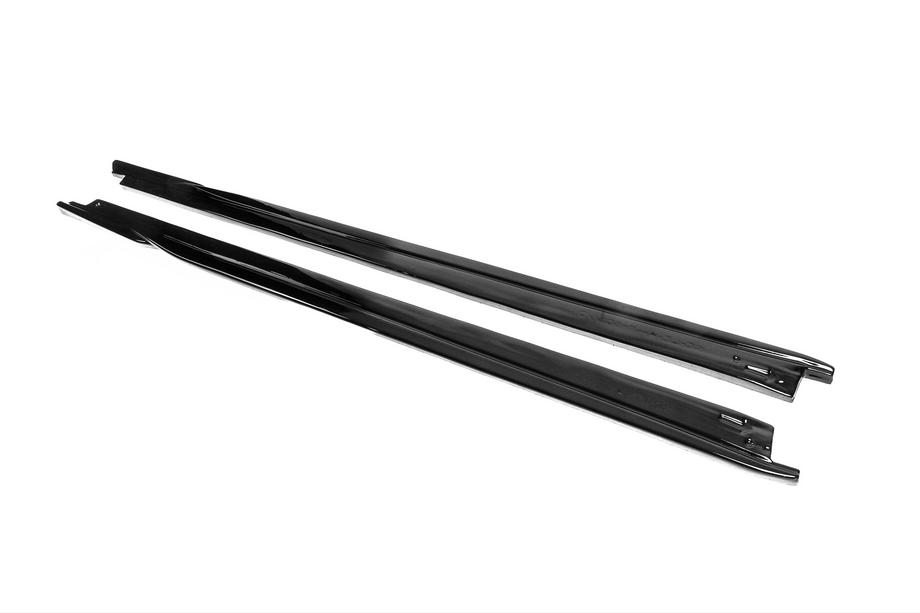 BMW 3-serien F30/F31 2012–2019 Sidokjol-förlängare DPT (för Base sidokjolar, blanksvart) Foto 2