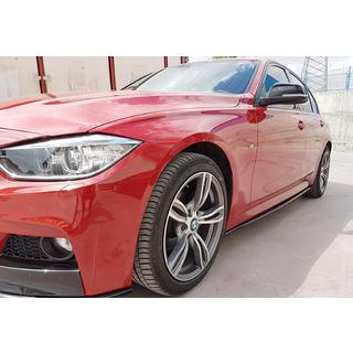 DPT V-3 tröskelkåpor (för M-Sport-trösklar, svart högglans) BMW 3-serien F30/F31 2012–2019 foto 2