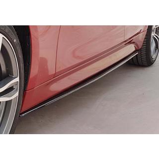 DPT V-3 tröskelkåpor (för M-Sport-trösklar, svart högglans) BMW 3-serien F30/F31 2012–2019 foto 1