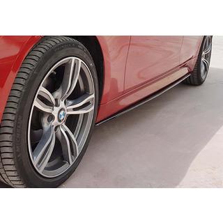 DPT V-3 tröskelkåpor (för M-Sport-trösklar, svart högglans) BMW 3-serien F30/F31 2012–2019 foto 3