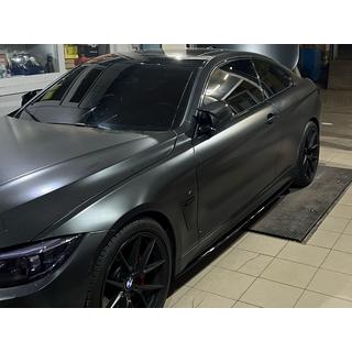 DPT sidokjolar (blank svart) BMW 4-serie F32/F33/F36 2012–2020 foto 4