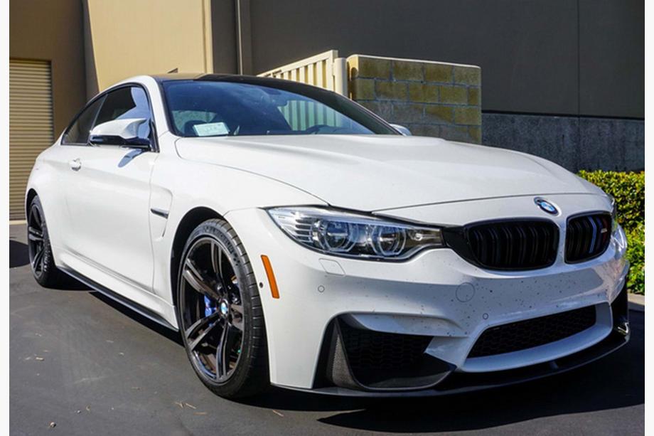 BMW 4-serie F32/F33/F36 2012–2020 DPT sidokjolar (blank svart) Foto 1