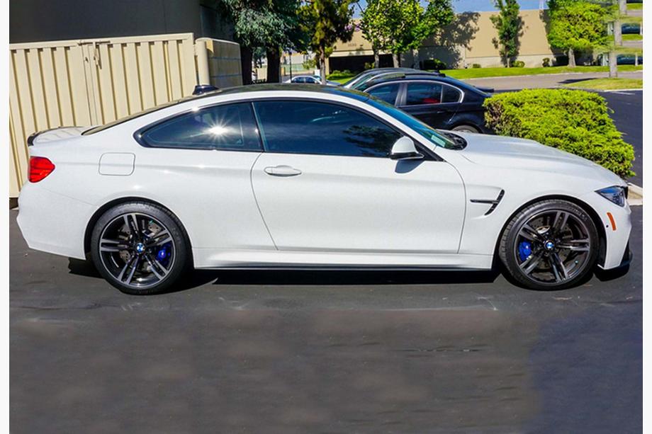BMW 4-serie F32/F33/F36 2012–2020 DPT sidokjolar (blank svart) Foto 2