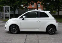 Fiat 500/500L 2013–2022 DPT sidokjolar (blank svart) foto 1