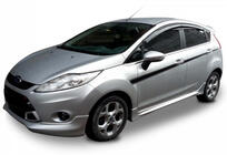 Ford Fiesta 2008–2017 Sidokjolar DPT V-1 (HB, för lackering) foto 2