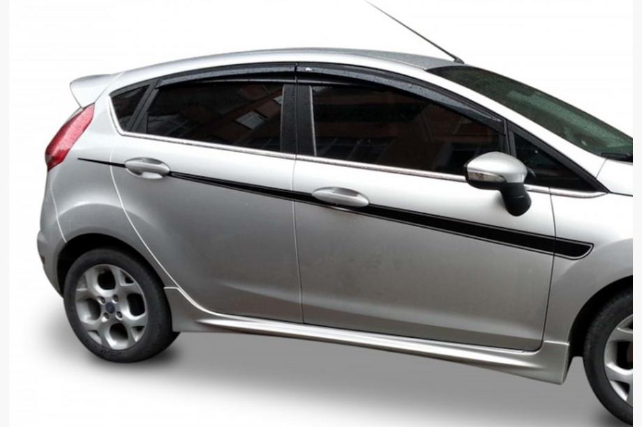Ford Fiesta 2008–2017 Sidokjolar DPT V-1 (HB, för lackering) Image