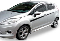 Ford Fiesta 2008–2017 Sidoskärmar DPT V-2 (HB, svart högglans) foto 2