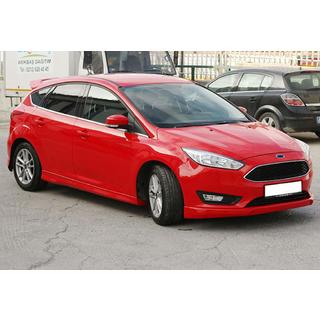 DPT sidokjolar (SD, 2015-2017, svart högglans) Ford Focus III 2011–2017 foto 2