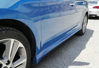 Hyundai Elantra (AD) 2015–2020 DPT sidokjolar (blank svart) foto 2