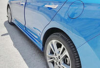 Hyundai Elantra (AD) 2015–2020 DPT sidokjolar (blank svart) foto 1