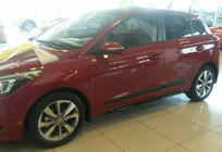 Hyundai I-20 2014–2020 DPT sidokjolar (2014-2020, svart högblank) foto 2
