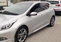 Kia Ceed 2012–2018 Sidokjolar DPT (2012-2015, svart högglans) foto 1
