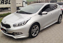 Kia Ceed 2012–2018 Sidokjolar DPT (2012-2015, svart högglans) foto 3