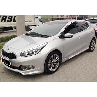 Sidokjolar DPT (2012-2015, svart högglans) Kia Ceed 2012–2018 foto 3