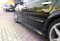 Opel Astra H 2004–2013 Sidokjolar DPT (HB, 2004-2009, för lackering) foto 2