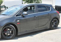 Opel Astra J 2009–2015 Sidokjolar DPT V-3 (för lackering) foto 1