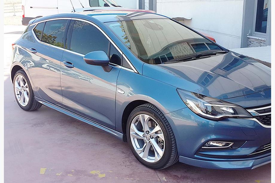 Opel Astra K 2016–2021 Sidokjolar DPT V-3 (för lackering) Image
