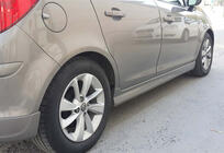 Opel Corsa D 2007–2014 Sidokjolar DPT V-3 (svart högglans) foto 1