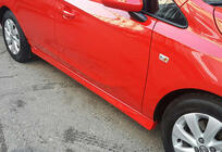 Opel Corsa E 2015–2019 DPT sidokjolar (blank svart) foto 1