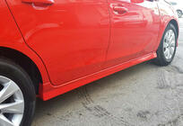 Opel Corsa E 2015–2019 DPT sidokjolar (blank svart) foto 2