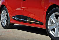 Renault Clio IV 2012–2019 Sidokjolar DPT V-2 (för lackering) foto 1