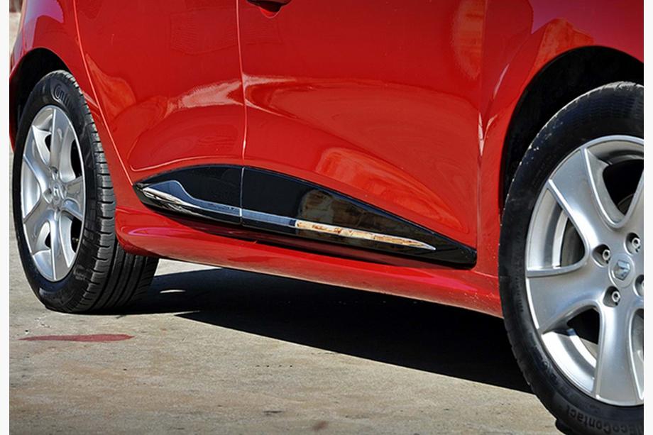 Renault Clio IV 2012–2019 Sidokjolar DPT V-2 (för lackering) Image