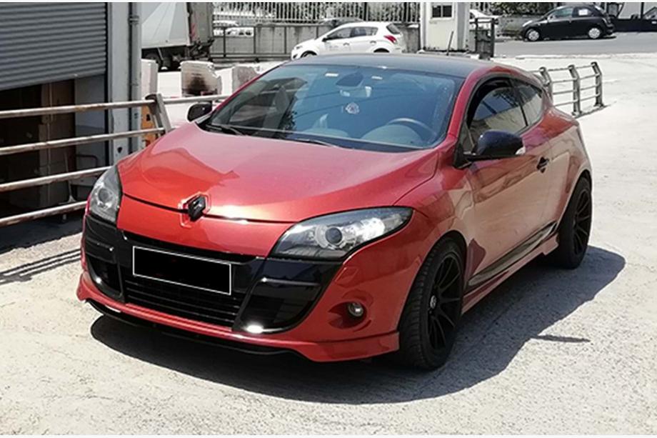 Renault Megane III 2009–2016 DPT sidokjolar (för lackering) Foto 2