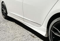 Seat Ibiza 2010–2017 Sidokjolar DPT V-2 (svart högglans) foto 1