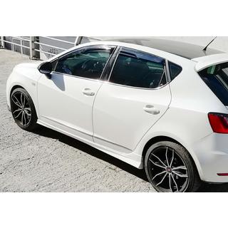 Sidokjolar DPT V-2 (svart högglans) Seat Ibiza 2010–2017 foto 4