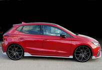 Seat Ibiza 2017– Sidokjolar DPT V-2 (svart högglans) foto 4