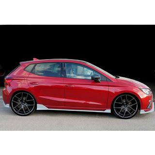 Sidokjolar DPT V-2 (svart högglans) Seat Ibiza 2017– foto 4