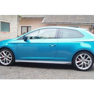 Sidokjolar DPT V-1 (för lackering) Seat Leon 2013–2020 foto 2
