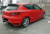 Seat Leon 2013–2020 Sidoskirts DPT V-2 (för lackering) foto 1