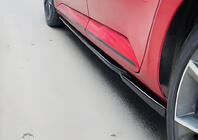 Seat Leon 2013–2020 Sidokjolar DPT V-6 (blank svart) foto 1