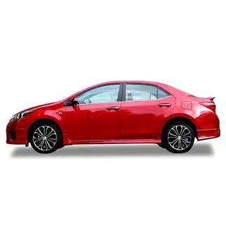 DPT sidokjolar (för lackering) Toyota Corolla 2013–2019 foto 1