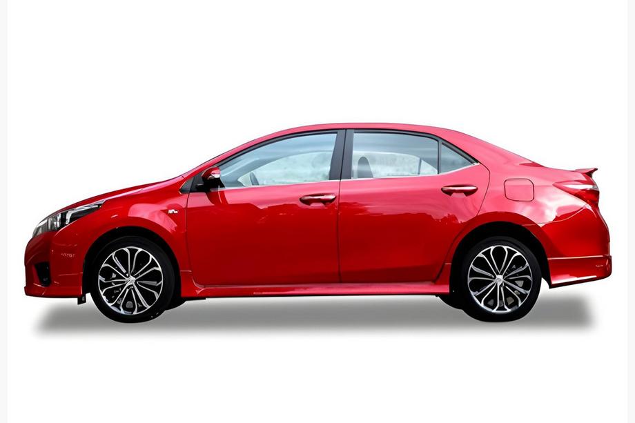 Toyota Corolla 2013–2019 DPT sidokjolar (för lackering) Image
