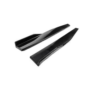 Universella sidokjolslister DPT Aero Black (blank svart) foto 3