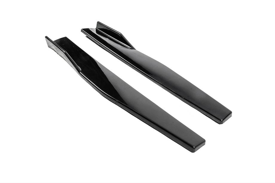 Universella sidokjolslister DPT Aero Black (blank svart) Foto 5