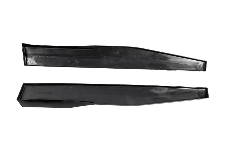 Universella sidokjolslister DPT Aero Black (blank svart) Foto 7