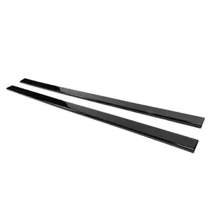 Universell sidokjolsläpp DPT Lower Lip Black (blank svart) foto 2