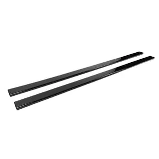 Universell sidokjolsläpp DPT Lower Lip Black (blank svart) foto 3